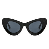 HS2133 - Women Fashion Retro Round Cat Eye Wholesale Sunglasses