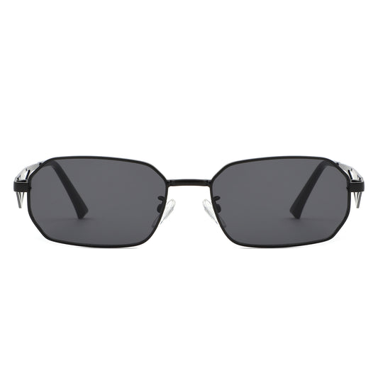 HJ2078 - Rectangle Retro Narrow Geometric Square Wholesale Sunglasses