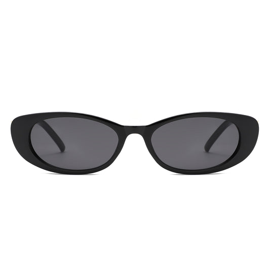 HS2210 - Slim Retro Oval Fashion Narrow Women Wholesale Sunglasses