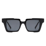 HS1262 - Square Geometric Fashion Flat Top Wholesale Sunglasses