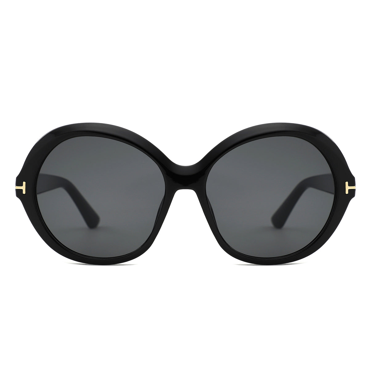 HS1436 - Women Oversized Fashion Round Sunglasses