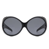 HS2156 - Oversize Round Wrap Around Fashion Women Wholesale Sunglasses