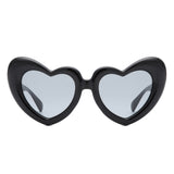 HS1282 - Heart Shaped Chunky Novelty Party Wholesale Sunglasses