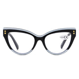 HR1001 - Women Cat Eye Reading Glasses - Iris Fashion