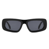 HS1298 - Rectangle Retro Narrow Vintage Fashion Square Wholesale Sunglasses
