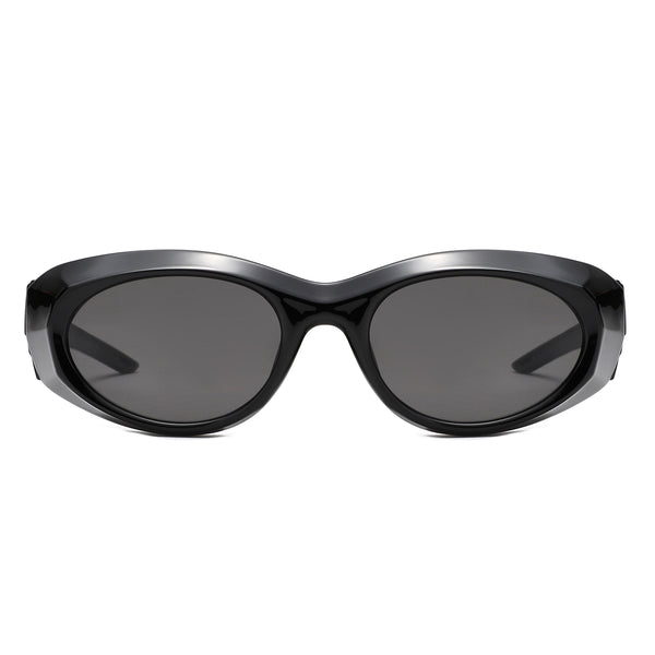 小物 RALPH LAUREN Oval Sunglasses Y2K Black RALPH LAUREN™ RA5306U Oval Sunglasses | EyeOns.com