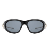 HS2169 - Rectangle Wrap Around Fashion  Irregular Sport Oval Wholesale Sunglasses