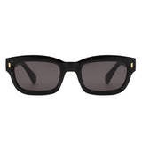 S1242 - Square Retro Narrow Rectangular Fashion Wholesale Sunglasses