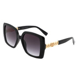 S2139 - Oversize Flat Top Square Women Fashion Wholesale Sunglasses