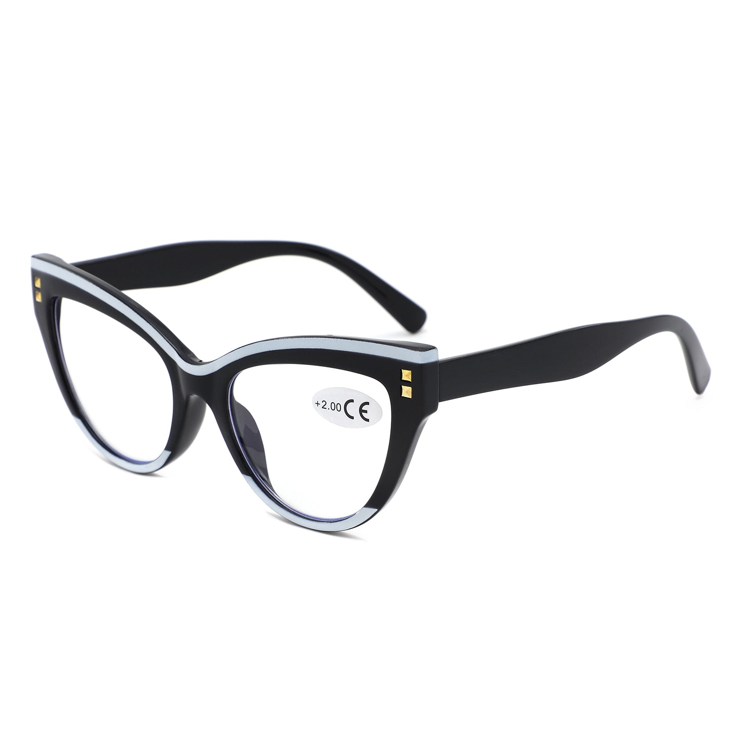 HR1001 - Women Cat Eye Reading Glasses - Iris Fashion