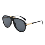 HS2262 - Women Oversized Fashion Aviator Sunglasses