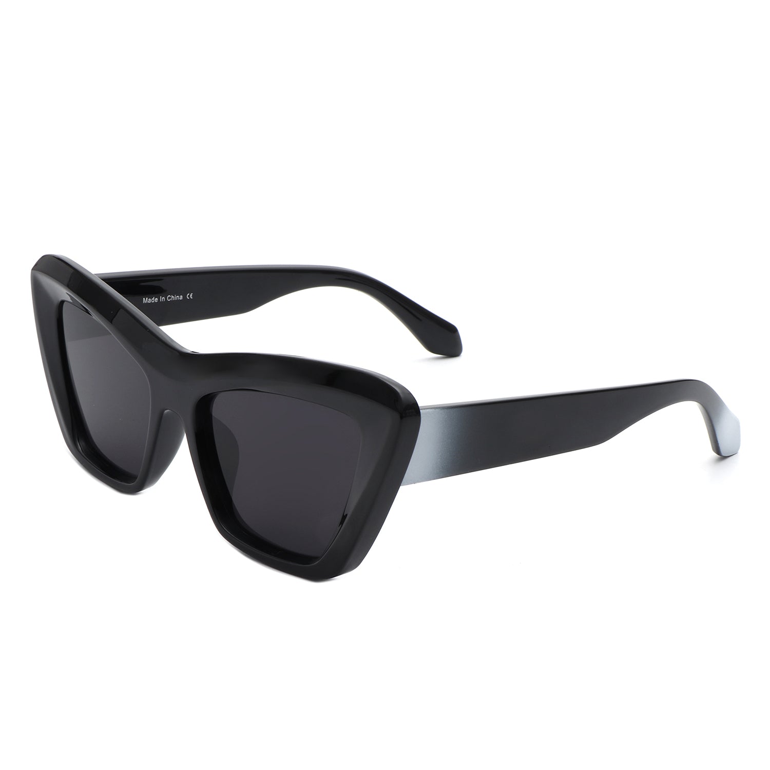 S1221 - Square Flat Top Retro Fashion Tinted Women Cat Eye Wholesale Sunglasses