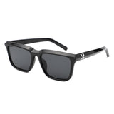 HS1291 - Retro Square Fashion Flat Top Wholesale Sunglasses