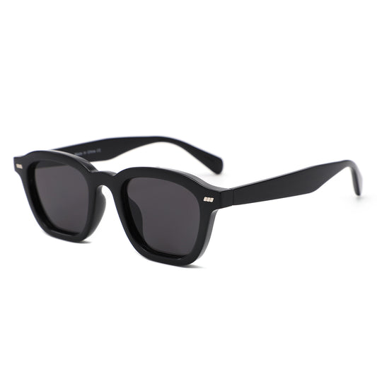S1264 - Square Bold Retro Thick Frame Sunglasses