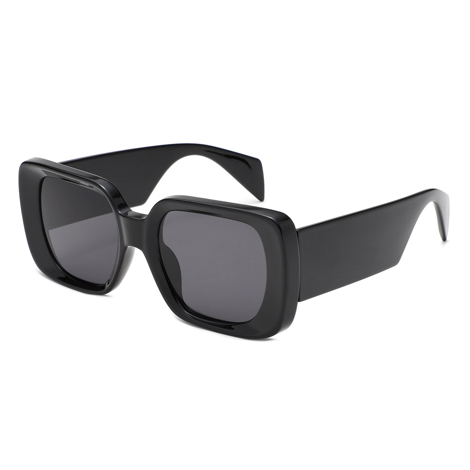 HS2222 - Oversized Chunky Fashion Square Sunglasses - Iris Fashion