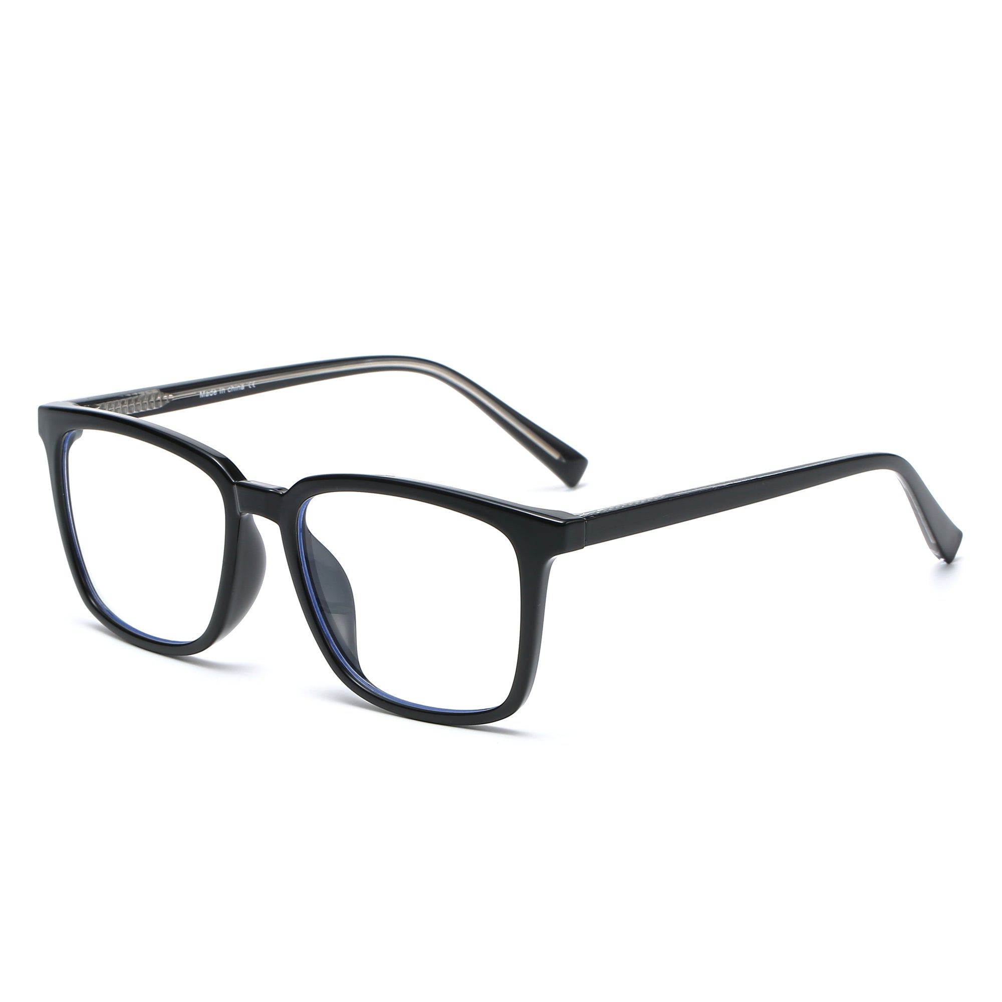 B2006 - Classic Square Blue Light Blocking Glasses - Iris Fashion