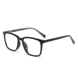 B2006 - Classic Square Blue Light Blocking Glasses - Iris Fashion