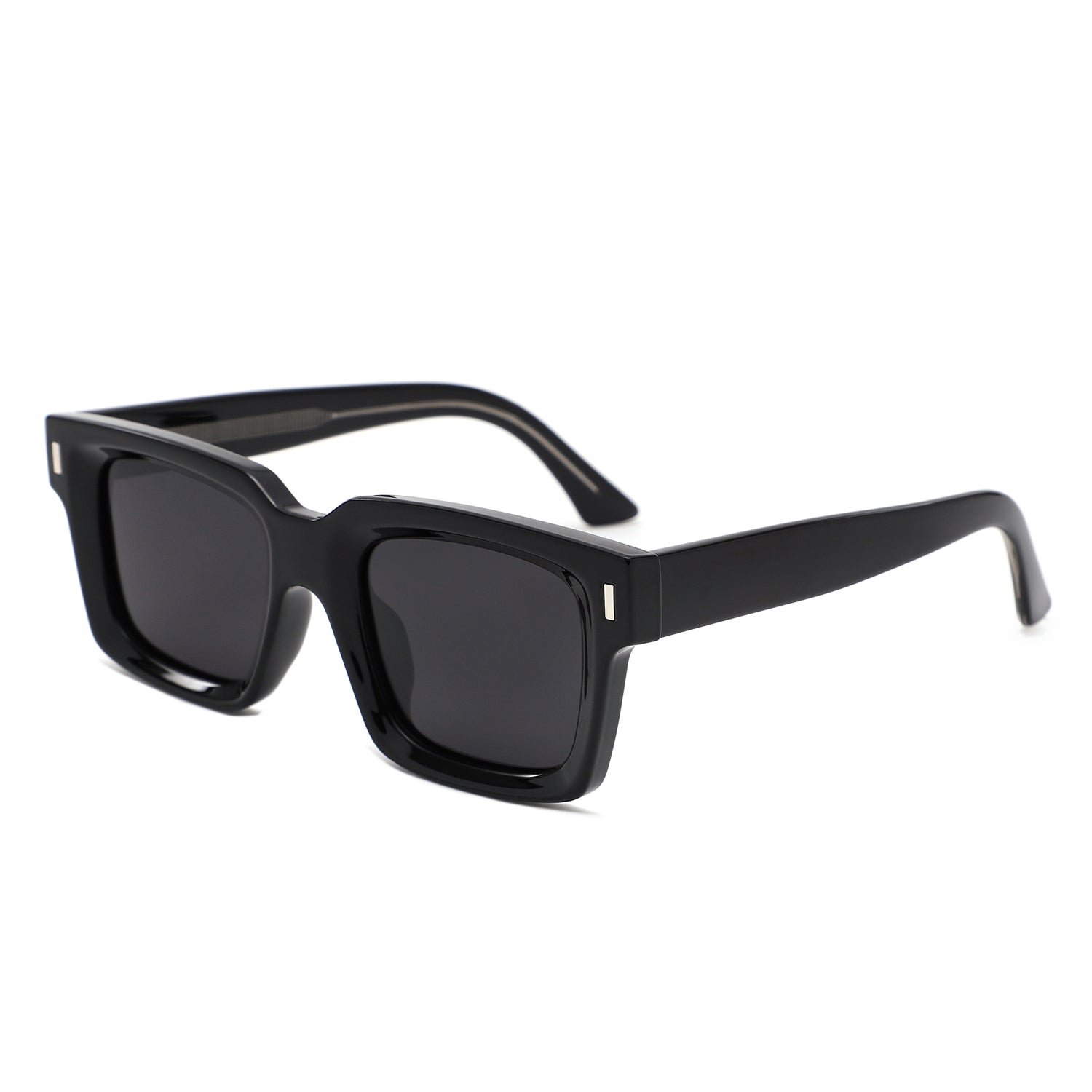 P/C003 - Classic Square Retro Bold Wholesale Sunglasses - Iris Fashion