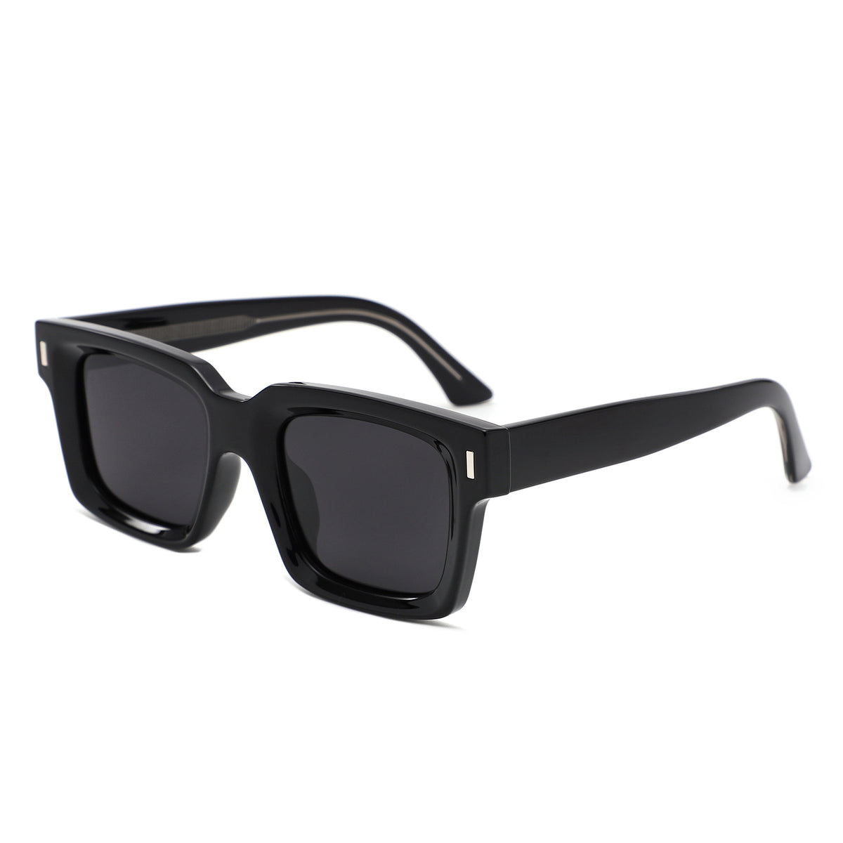P/C003 - Classic Square Retro Bold Wholesale Sunglasses - Iris Fashion