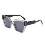 HS1392 - Oversize Angular Square Cat Eye Wholesale Sunglasses