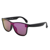 ZN5001 - Sport Wrap Mirrored Smart Eyewear Bluetooth Sunglasses