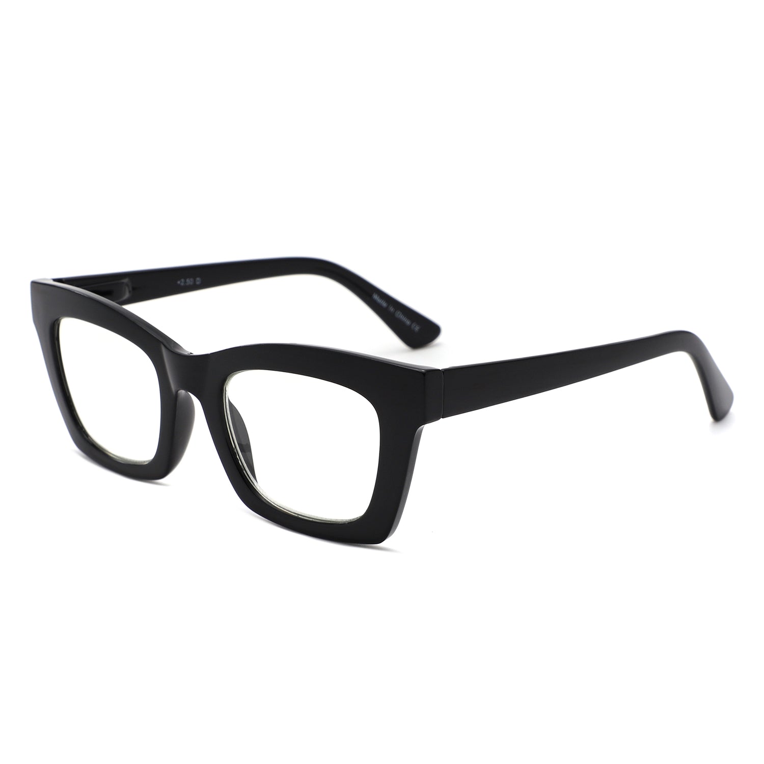 R1001 - Chunky Square Bold Reading Glasses - Iris Fashion