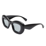 S1232 - Square Thick Frame Women Fashion Cat Eye Wholesale Sunglasses