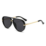 HS2264 - Women Oversized Fashion Classic Aviator Sunglasses