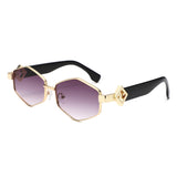 HJ2118 - Geometric Luxurious Fashion Women Wholesale Sunglasses
