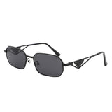 HJ2078 - Rectangle Retro Narrow Geometric Square Wholesale Sunglasses