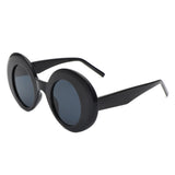 HS1267 - Oversize Retro Chic Fashion Round Women Wholesale Sunglasses