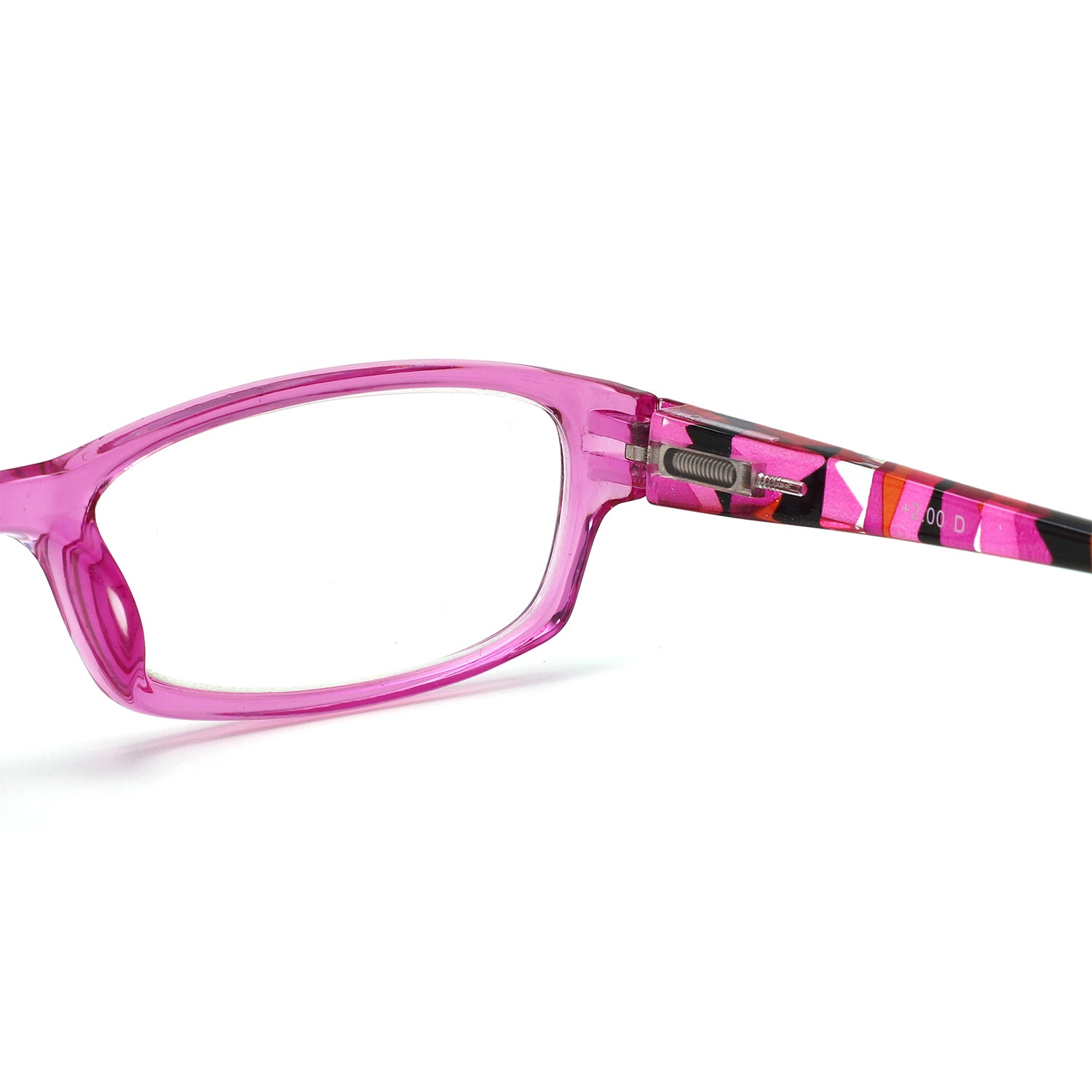 R1005 - Colorful Rectangle Reading Glasses - Iris Fashion