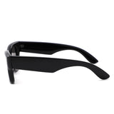 HS1417 - Retro Chunky Thick Frame Square Wholesale Sunglasses - Iris Fashion