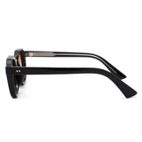 P/C028-1 - Round Keyhole Modern Sunglasses - Iris Fashion