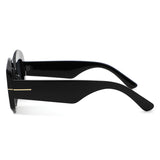 HS1431 - Oversized Square Retro Fashion Women Sunglasses