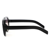 HS1437 - Oversized Retro Shield Sunglasses