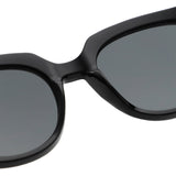 HS1424 - Women Round Cat Eye Fashion Sunglasses