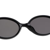HS1420 - Retro Slim Oval Narrow Minimalist Sunglasses