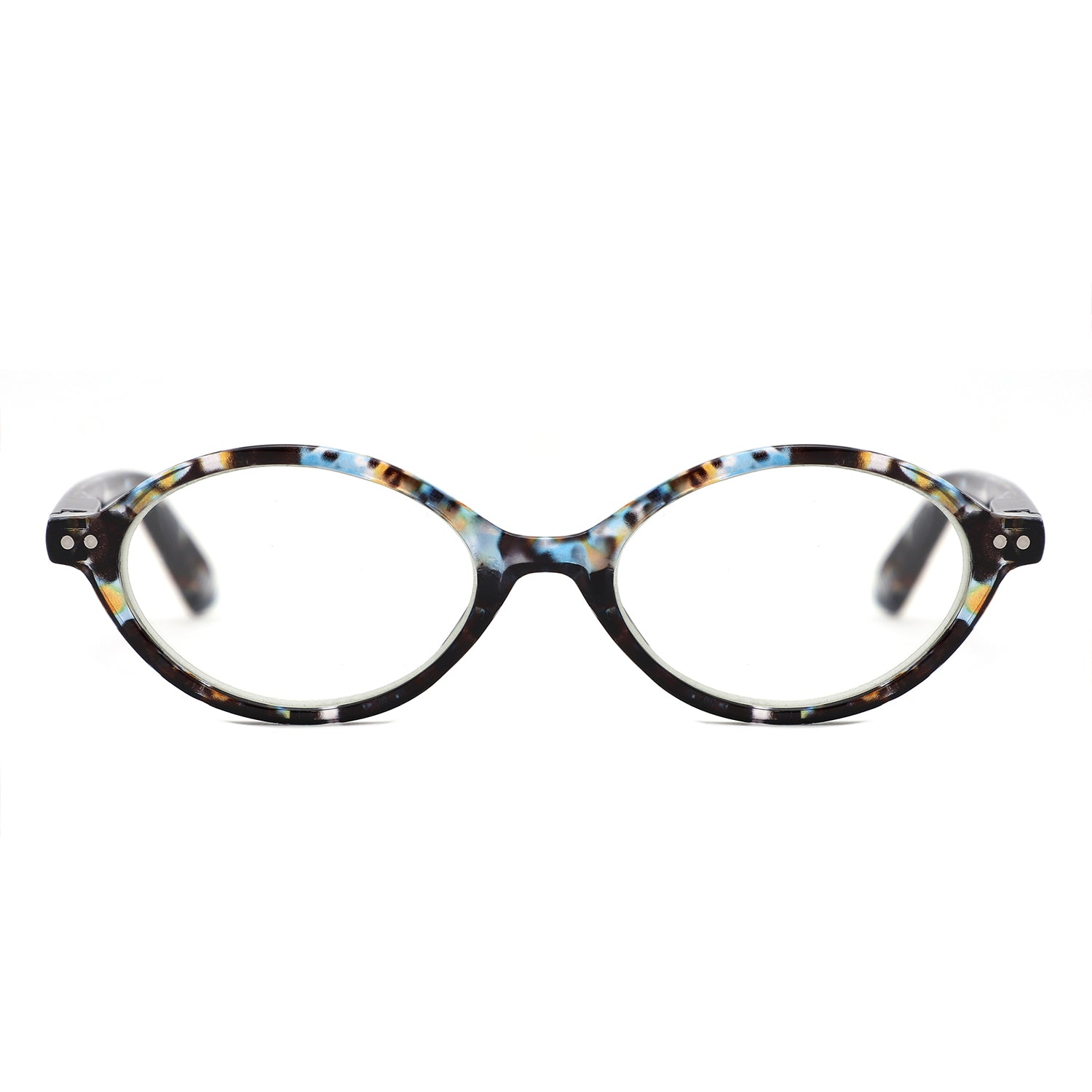 R1003 - Round Oval Reading Glasses - Iris Fashion