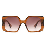 S1236 - Square Flat Top Chic Fashion Women Wholesale Sunglasses