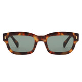 S1242 - Square Retro Narrow Rectangular Fashion Wholesale Sunglasses