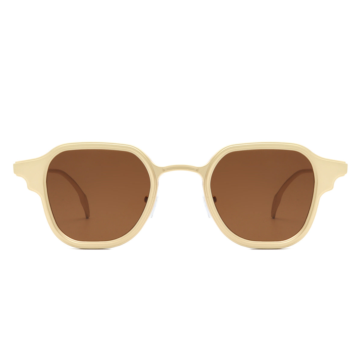 HJ2067 - Retro Horn Rimmed Fashion Square Wholesale Sunglasses