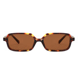 HS1423 - Rectangle Slim Modern Square Sunglasses - Iris Fashion