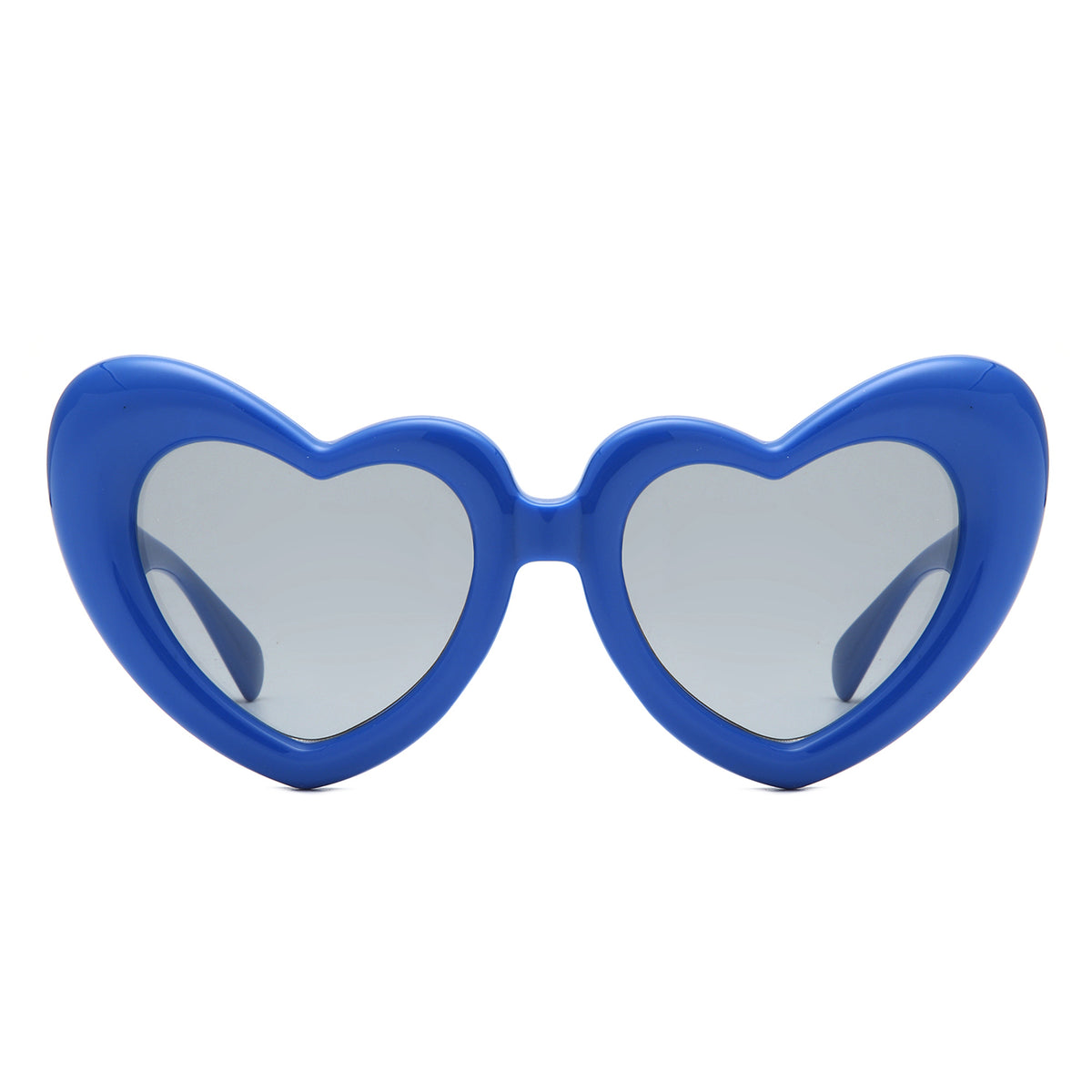 HS1282 - Heart Shaped Chunky Novelty Party Wholesale Sunglasses