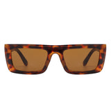 HS1240 - Retro Rectangle Flat Top Vintage Inspired Wholesale Square Sunglasses