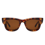 HS1417 - Retro Chunky Thick Frame Square Wholesale Sunglasses - Iris Fashion