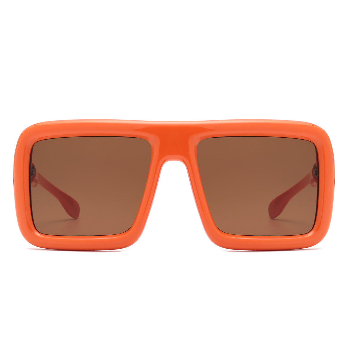 HS1281 - Oversize Square Flat Top Women Fashion Wholesale Sunglasses