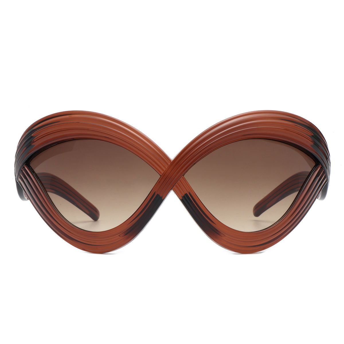 HS2159 - Women Oversize Irregular Round Fashion Cat Eye Wholesale Sunglasses