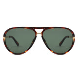 HS2264 - Women Oversized Fashion Classic Aviator Sunglasses