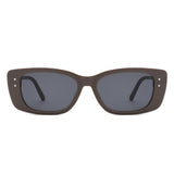 HS1299 - Retro Rectangle Narrow Vintage Women Fashion Wholesale Sunglasses